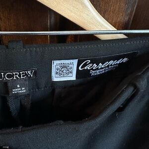 J. Crew Sydney Pants - Black - Size 6